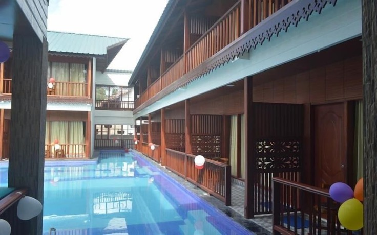 Imagen de la piscina del Hotel Aquayss and Resorts. Foto 15