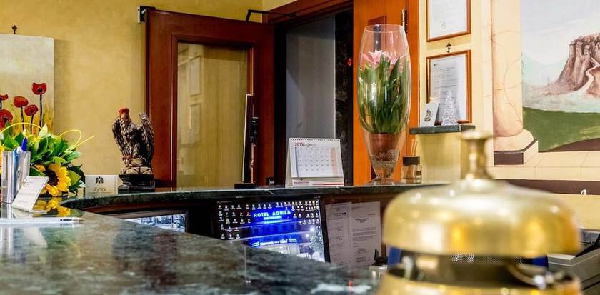 Imagen de los interiores del Hotel Aquila, Orte. Foto 18