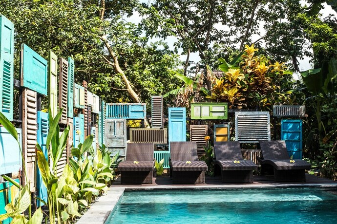 Imagen de la piscina del Hotel Arana Garden Ubud. Foto 18