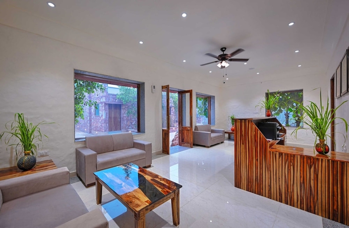 Imagen de los interiores del Hotel Aranya Vilas, Ranthambhore. Foto 16