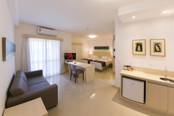 Imagen de la habitación del Hotel Arauc&aacute;ria Flat. Foto 4