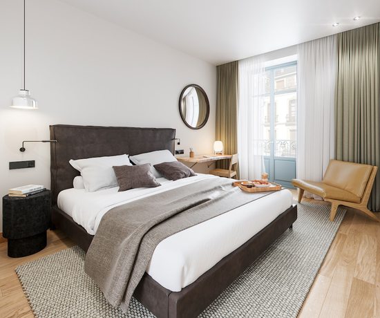 Imagen de la habitación del Hotel Arbaso. Foto 19