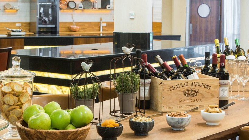 Imagen del bar/restaurante del Hotel Arbat Stars And Apartments. Foto 5