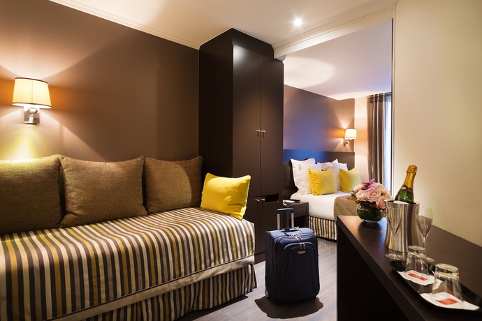 Imagen de la habitación del Hotel Arc Elysees. Foto 9