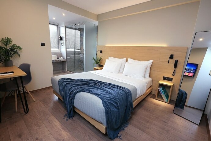 Imagen de la habitación del Hotel Arcade, Atenas. Foto 16