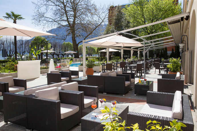 Imagen del bar/restaurante del Hotel Arcadia Locarno, a Trademark Collection by Wyndham. Foto 4