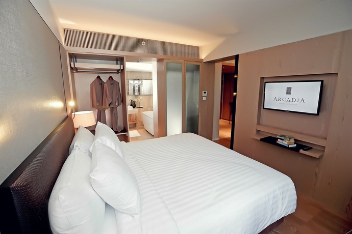 Imagen de la habitación del Hotel Arcadia Suites Bangkok. Foto 8