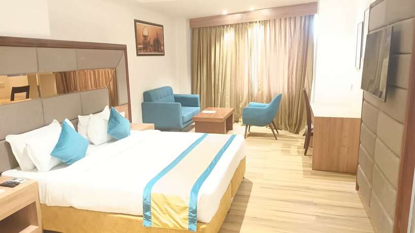 Imagen de la habitación del Hotel Arcadia, Varanasi. Foto 12