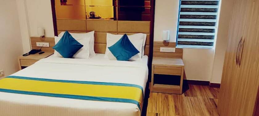 Imagen de la habitación del Hotel Arcadia, Varanasi. Foto 14