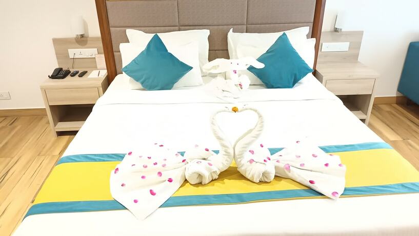 Imagen de la habitación del Hotel Arcadia, Varanasi. Foto 17