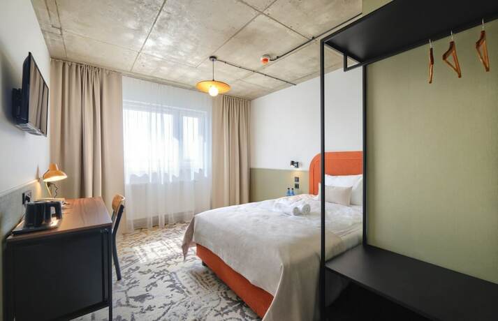 Imagen de la habitación del Hotel Arche Wrocław Airport. Foto 12