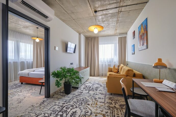 Imagen de la habitación del Hotel Arche Wrocław Airport. Foto 19