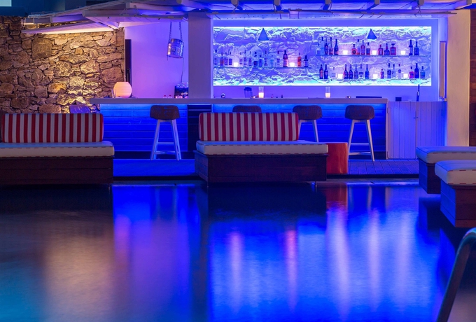 Imagen del bar/restaurante del Hotel Archipelagos, Kalo Livadi. Foto 3