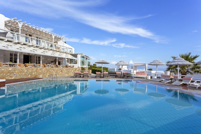 Imagen de la piscina del Hotel Archipelagos, Kalo Livadi. Foto 15