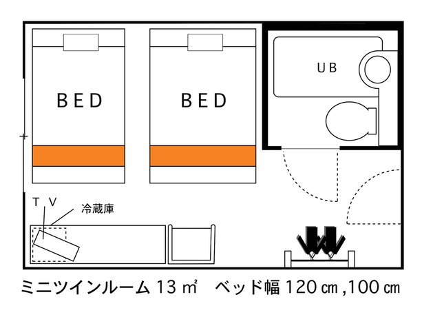 Imagen de la habitación del Hotel Areaone Oita. Foto 7
