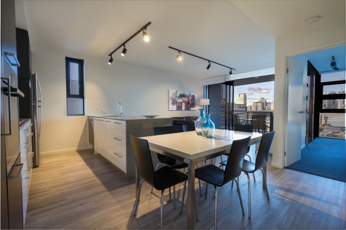 Imagen de los interiores del Hotel Arena Apartments. Foto 9