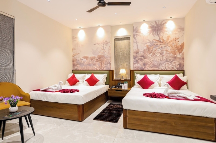 Imagen de la habitación del Hotel Arina Vedic Haveli 2 Min walk to Ganga. Foto 9