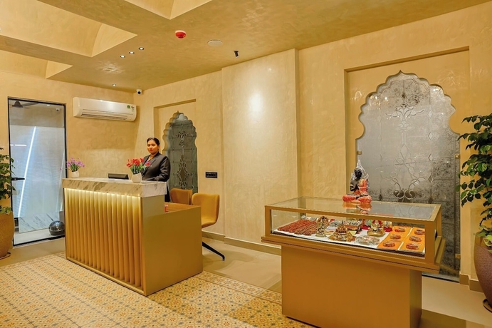 Imagen de los interiores del Hotel Arina Vedic Haveli 2 Min walk to Ganga. Foto 15