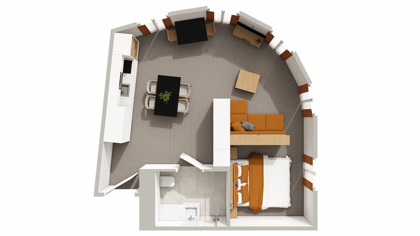 Imagen de la habitación del Hotel Ariv Apartments + Spaces &ndash; self check in. Foto 3
