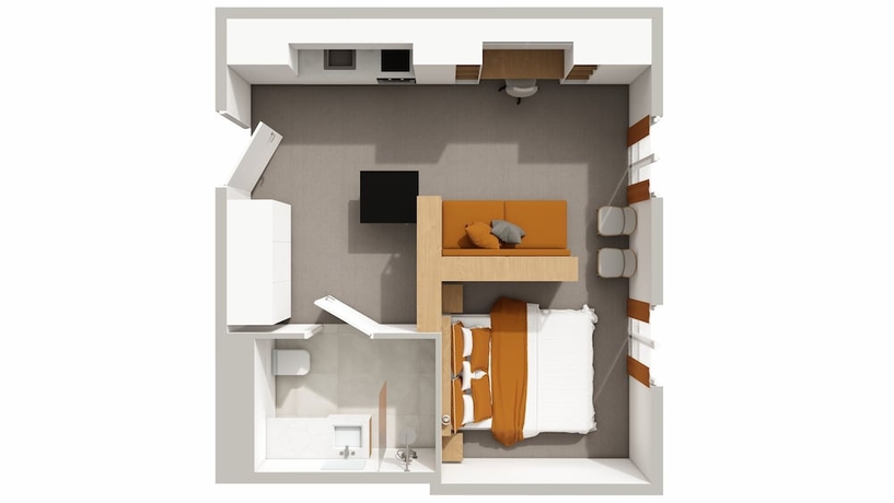 Imagen de la habitación del Hotel Ariv Apartments + Spaces &ndash; self check in. Foto 7