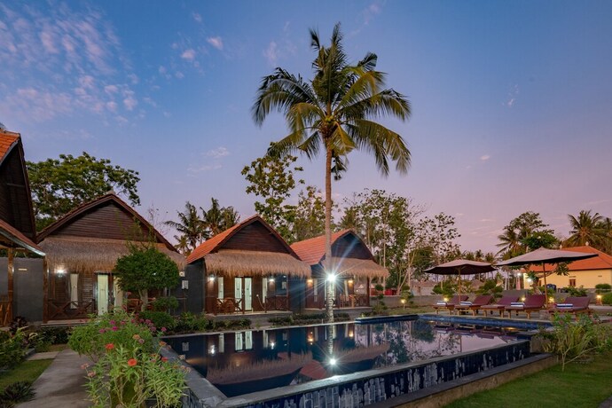 Imagen de los exteriores del Hotel Arjuna Bungalow. Foto 37