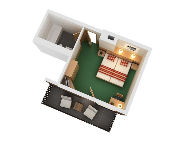 Imagen de la habitación del Hotel Arlenwald. Foto 11