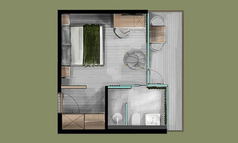Imagen de la habitación del Hotel Arlmont, Sankt Jakob am Arlberg. Foto 11