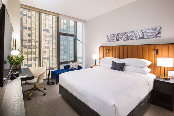 Imagen de la habitación del Hotel Arlo Chicago. Foto 11