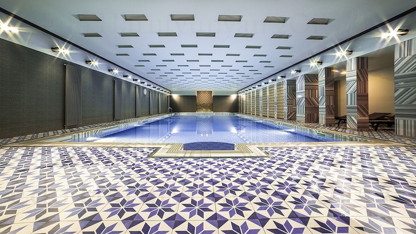 Imagen de la piscina del Hotel Armenia Wellness and SPA Jermuk. Foto 10