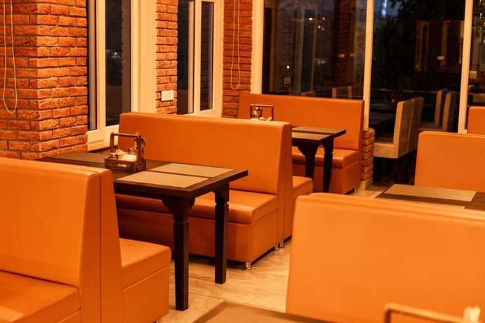 Imagen del bar/restaurante del Hotel Aroma Ganga View. Foto 4