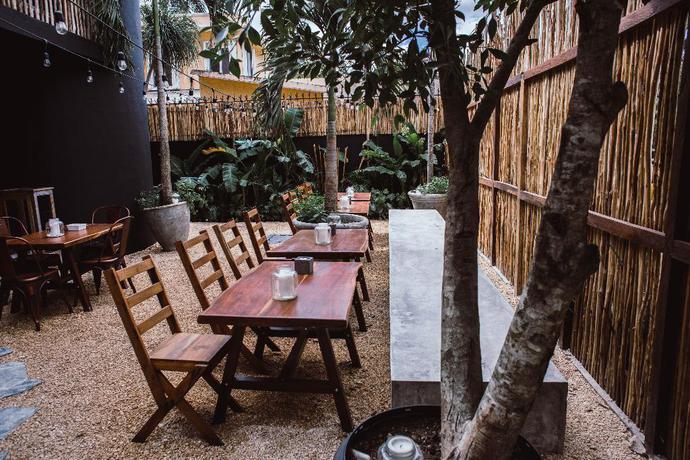 Imagen del bar/restaurante del Hotel Aroma Tulum. Foto 4