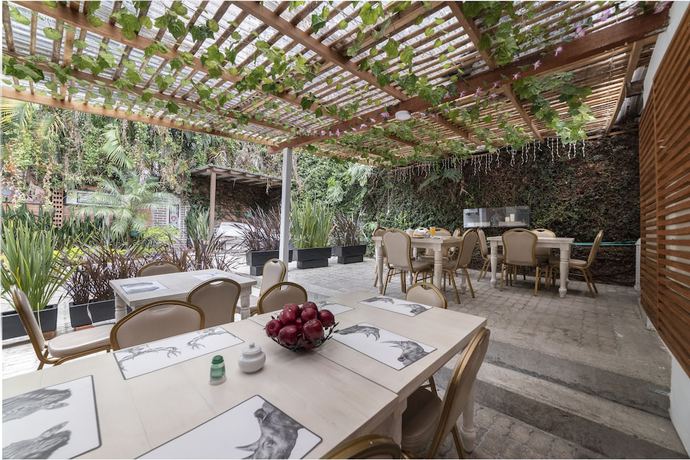 Imagen del bar/restaurante del Hotel Aromax del Campestre. Foto 6