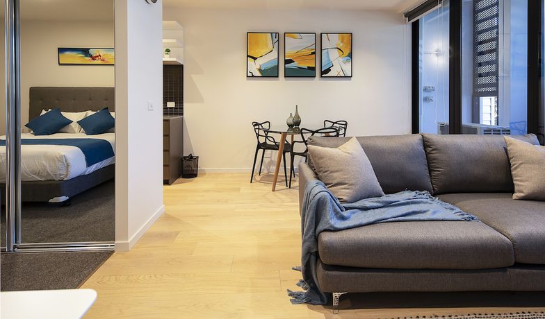 Imagen de la habitación del Hotel Artel Apartment Melbourne. Foto 9