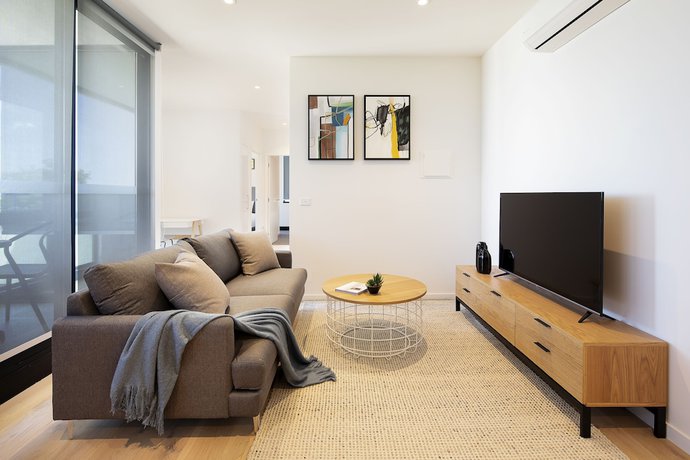 Imagen de la habitación del Hotel Artel Apartment Melbourne. Foto 13