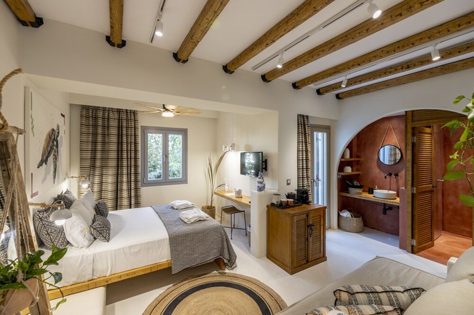 Imagen de la habitación del Hotel Artemis, Naxos. Foto 9