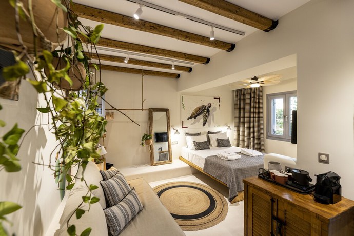 Imagen de la habitación del Hotel Artemis, Naxos. Foto 13