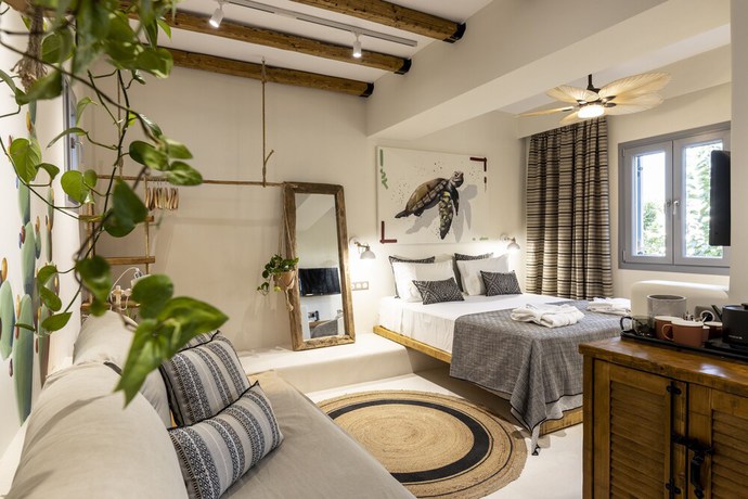 Imagen de la habitación del Hotel Artemis, Naxos. Foto 16