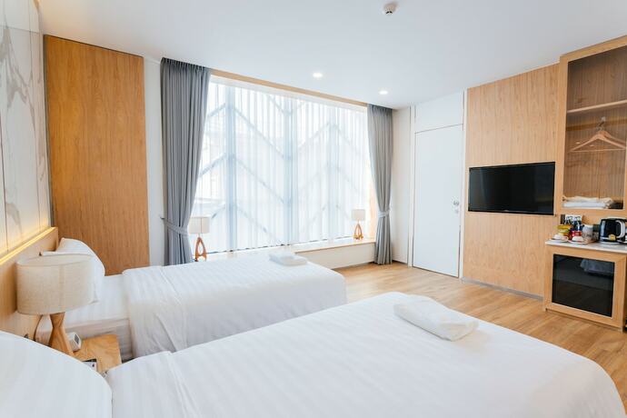 Imagen de la habitación del Hotel Artino. Foto 18
