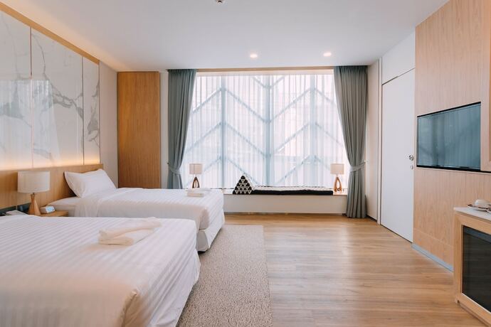 Imagen de la habitación del Hotel Artino. Foto 20