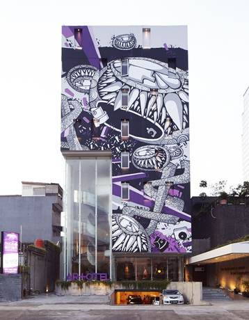 Imagen de los exteriores del Hotel Artotel Thamrin - Jakarta. Foto 9