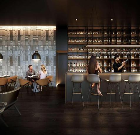 Imagen del bar/restaurante del Hotel Art'otel Zagreb. Foto 8