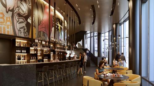 Imagen del bar/restaurante del Hotel Art’otel London Hoxton. Foto 13