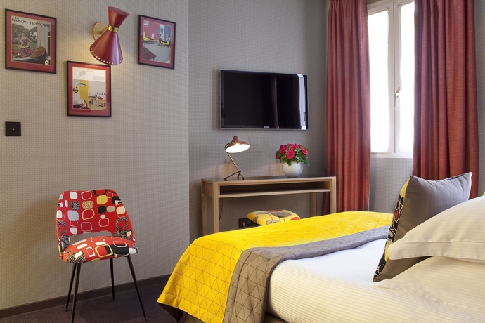 Imagen de la habitación del Hotel Artus, París. Foto 9