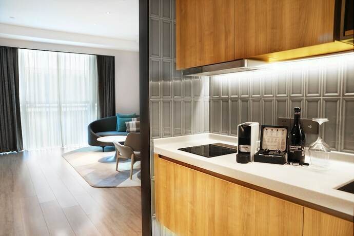 Imagen de la habitación del Hotel Artyzen Habitat Qiantan Shanghai. Foto 13