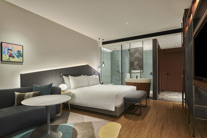 Imagen de la habitación del Hotel Artyzen Habitat Qiantan Shanghai. Foto 15