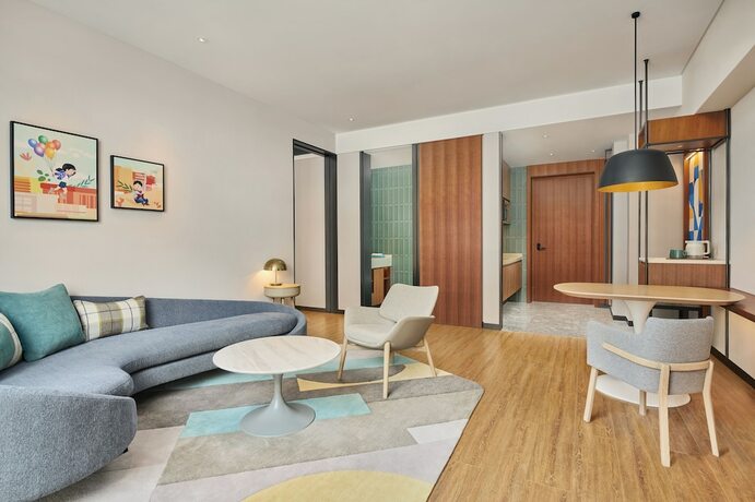 Imagen de la habitación del Hotel Artyzen Habitat Qiantan Shanghai. Foto 17