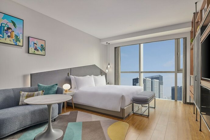 Imagen de la habitación del Hotel Artyzen Habitat Qiantan Shanghai. Foto 18