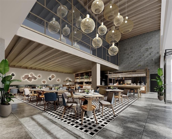 Imagen del bar/restaurante del Hotel Artyzen Habitat Suzhou, Suzhou. Foto 2