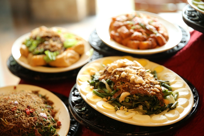 Imagen del bar/restaurante del Hotel Aryaduta Pekanbaru. Foto 2