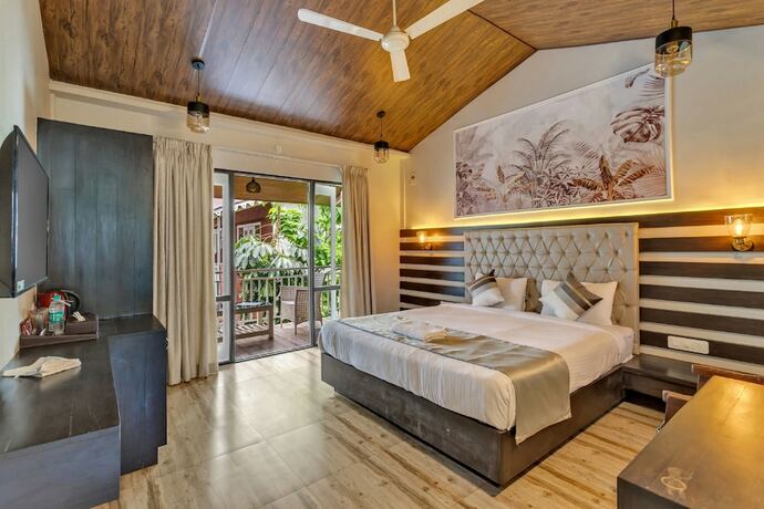 Imagen de la habitación del Hotel Asar Upper House Morjim Beach by Orion Hotels. Foto 14
